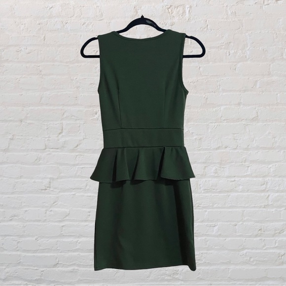 46. VERO MODA Dress - Dark Green - Size XS - Picture 2 of 5